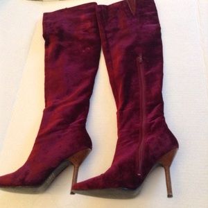 VINTAGE 80’s COLIN STUART CRANBERRY BOOTS 6